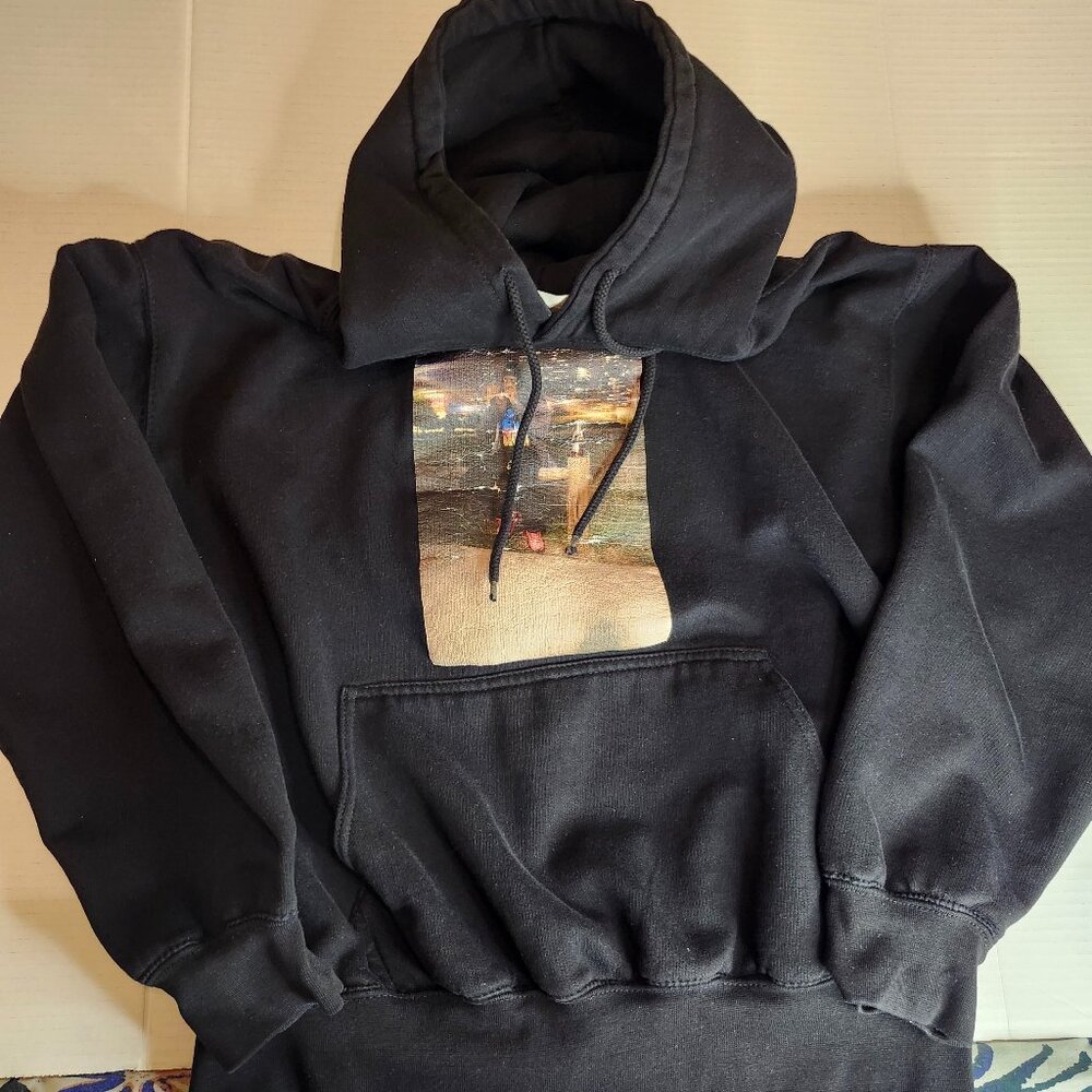 THREE LAYER PREMIUM, Black, Medium size Hoodie